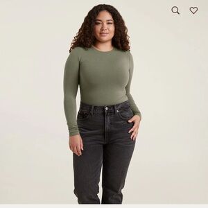 Nuuds Crewneck Bodysuit- New